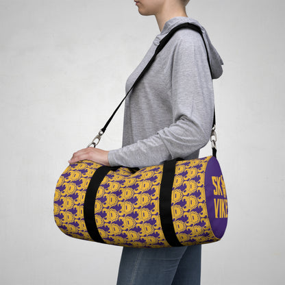 Duffel Bag - Purple/Gold Helmets - Vikes