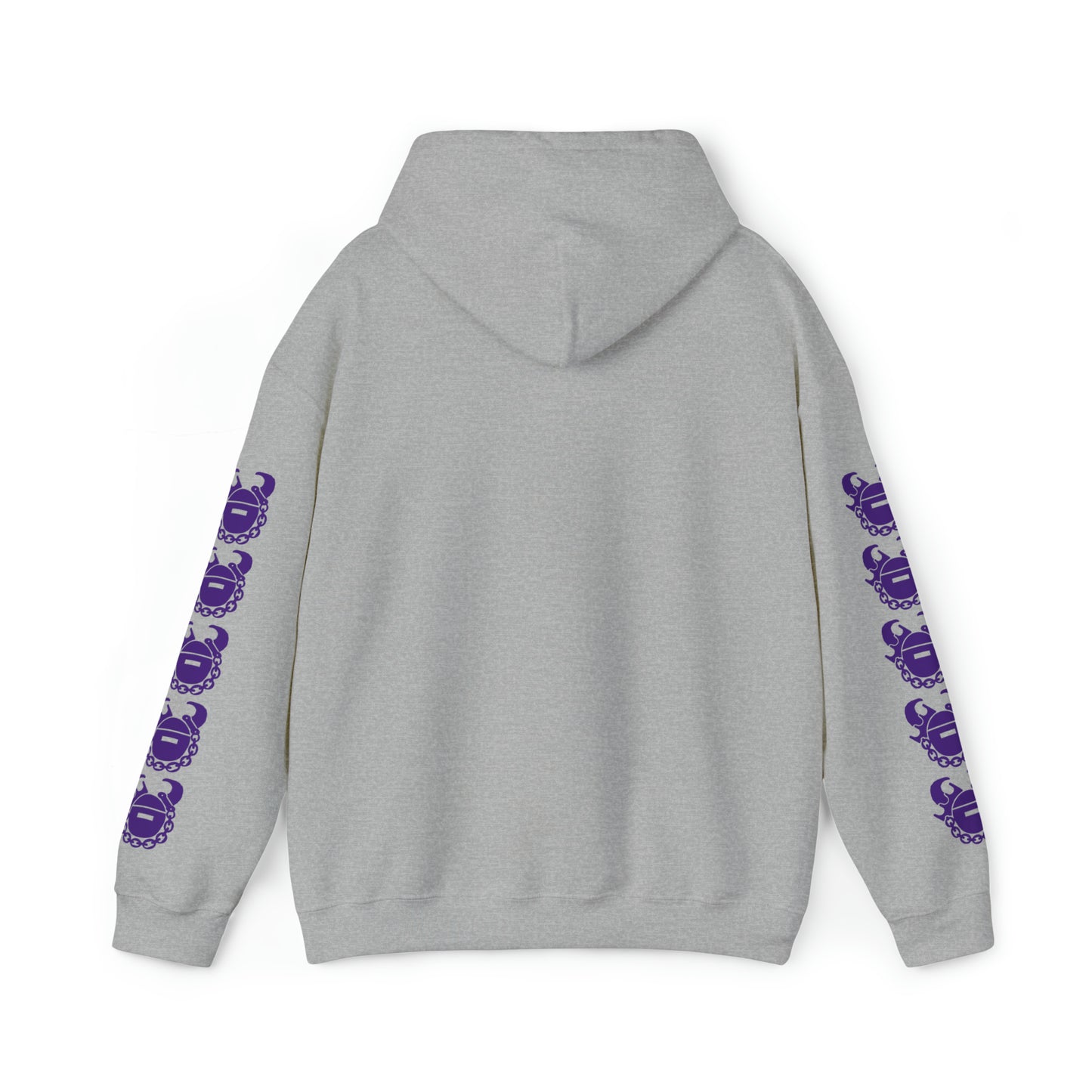 Unisex Heavy Blend™ Hooded Sweatshirt - On Sundays + Game Day Helmet (Sleeves)