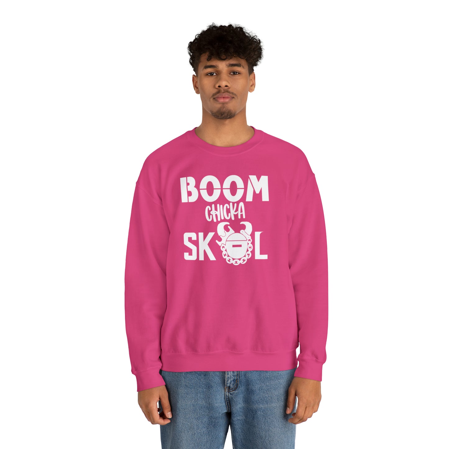 Unisex Heavy Blend™ Crewneck - BOOM chicka