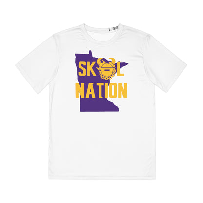 Men's Polyester Tee - White - MN Nation