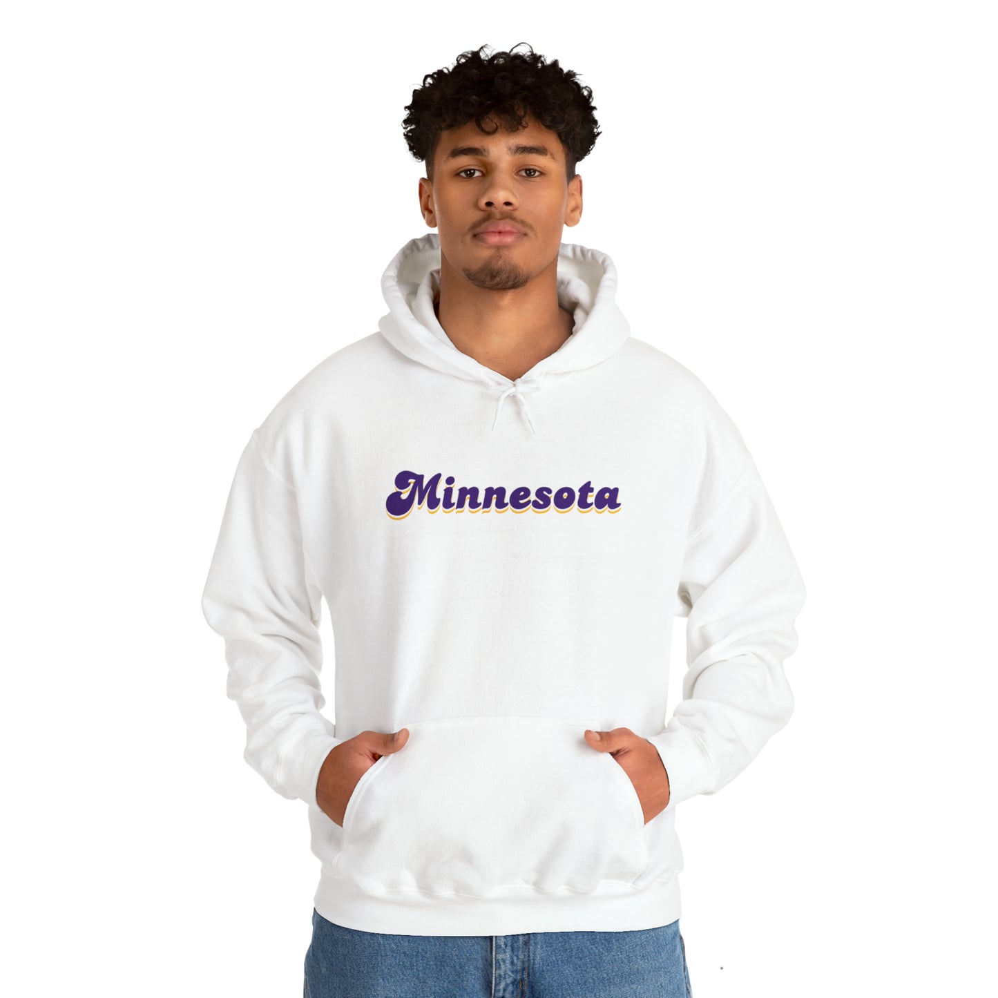 Unisex Heavy Blend™ Hoodie - Minnesota (Retro)