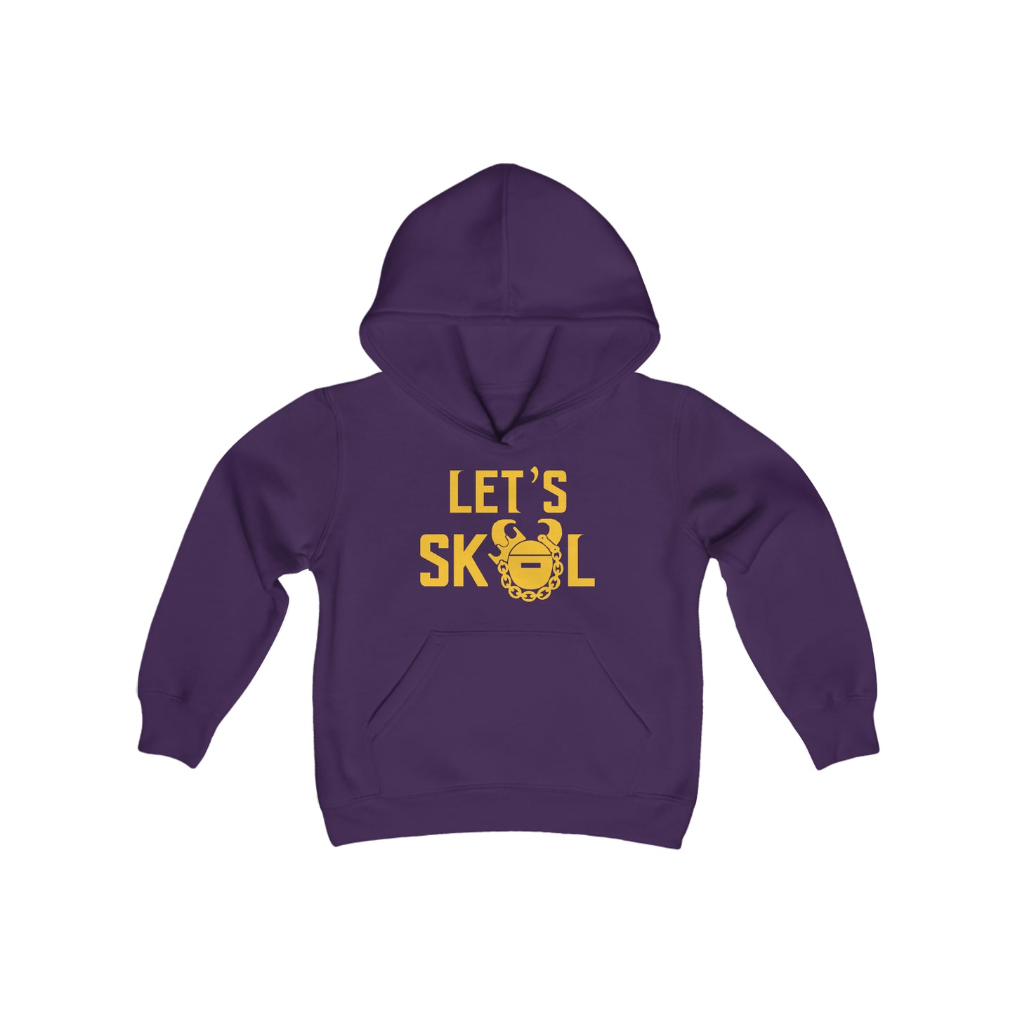 Youth Heavy Blend Hoodie - Let's go!