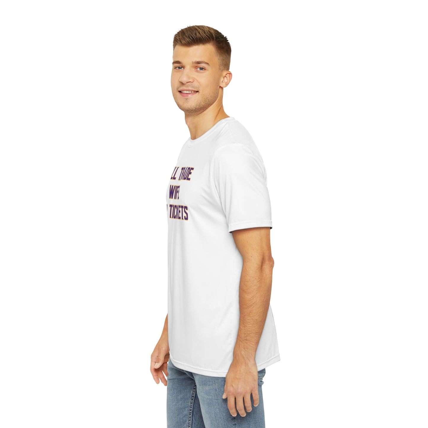 Men's Polyester Tee - Wife for Tickets