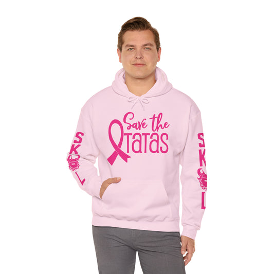 Unisex Heavy Blend™ Hooded Sweatshirt - Save the TaTas + Original (Sleeves)