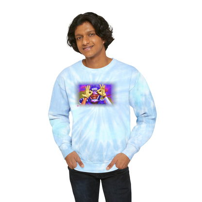 Tie-Dye Crewneck - Griddy (Color Blast)