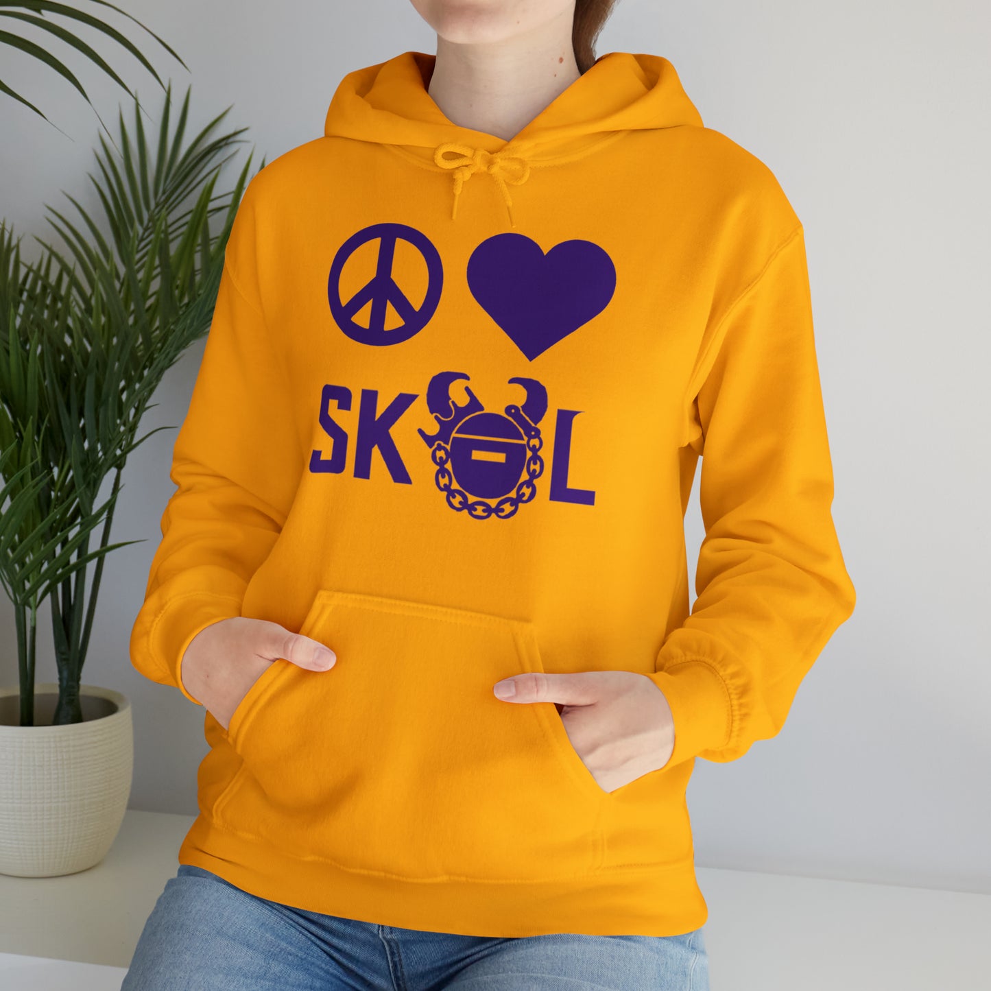 Unisex Heavy Blend™ Hoodie - Peace & Love