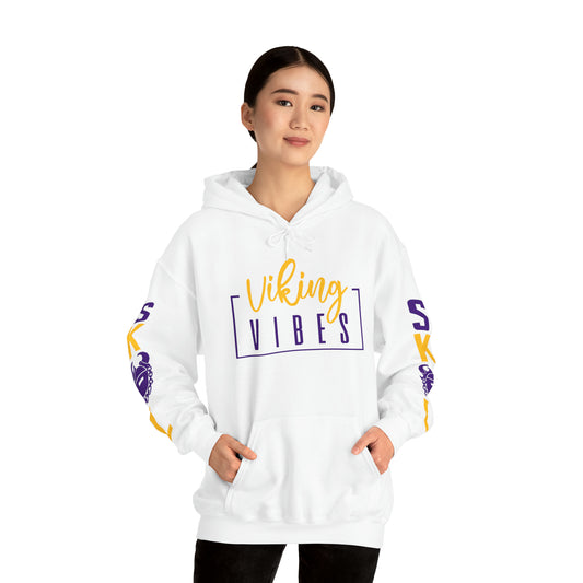 Unisex Heavy Blend™ Hooded Sweatshirt - Vibes + Original (Sleeves)