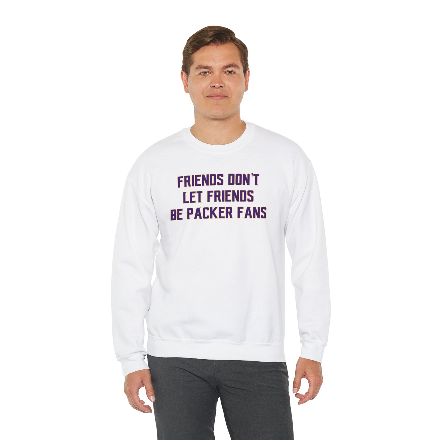 Unisex Heavy Blend™ Crewneck - Friends Don't Let Friends