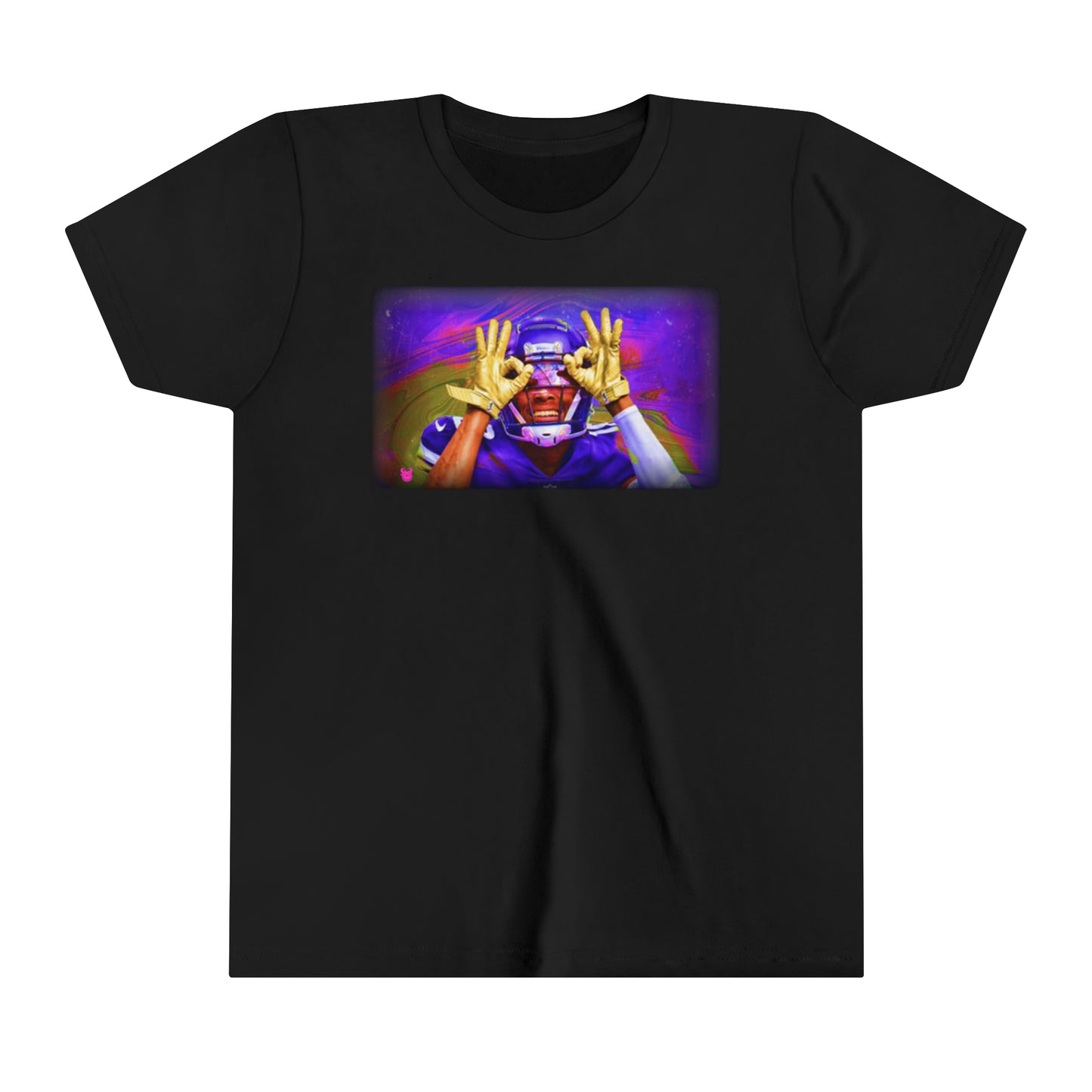 Youth T-Shirt - Justin Jefferson - Griddy (Color Blast)