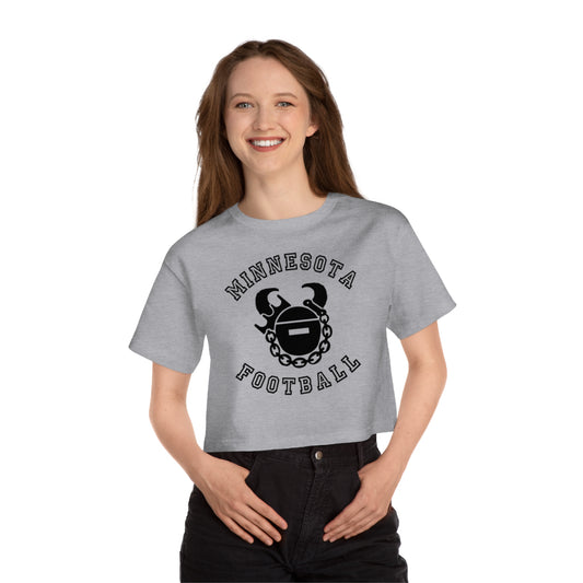 Women's Champion Heritage Cropped Top - Minnesota Football