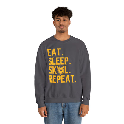 Unisex Heavy Blend™ Crewneck - Eat. Sleep. Repeat.