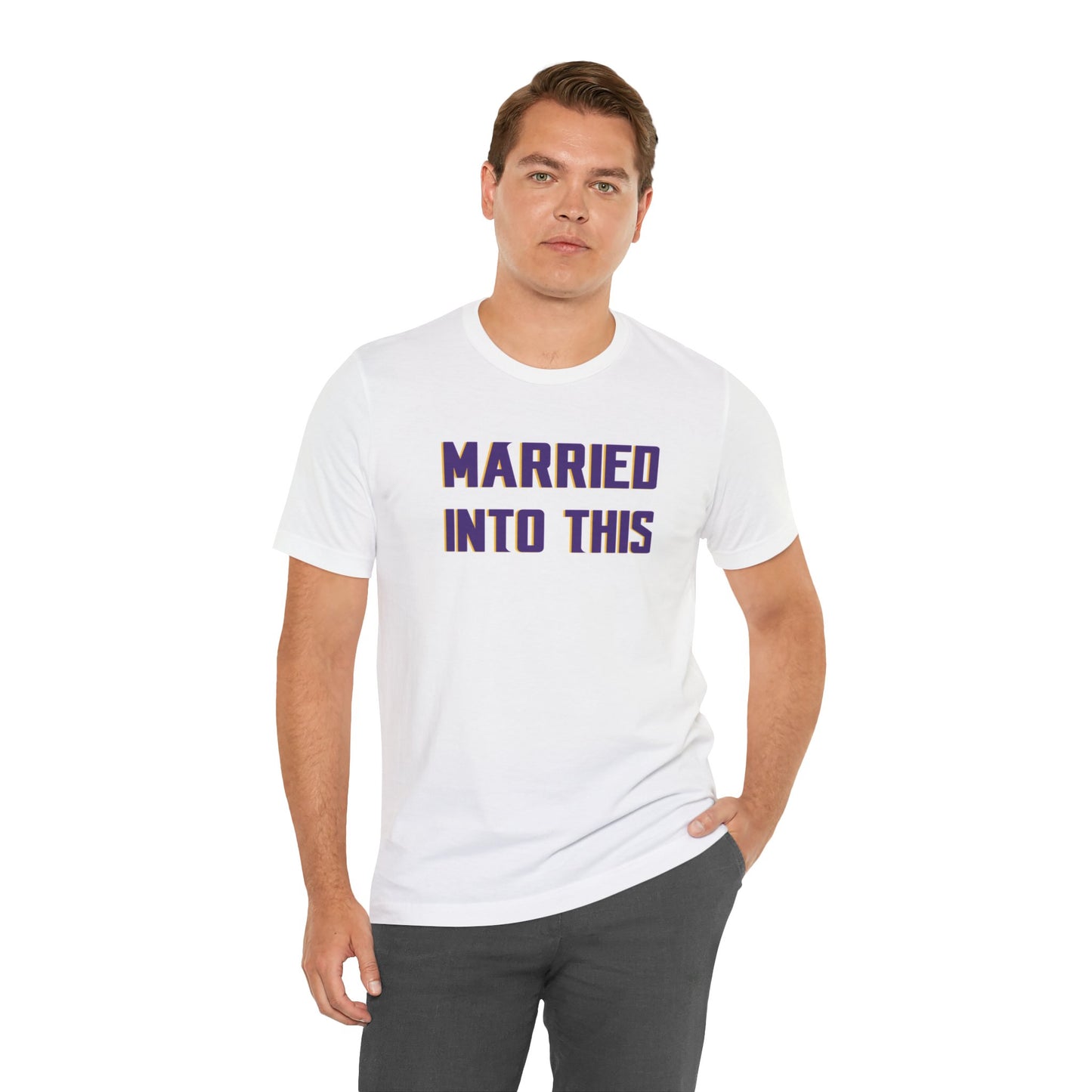 Unisex Jersey Short Sleeve Tee - Married Into This