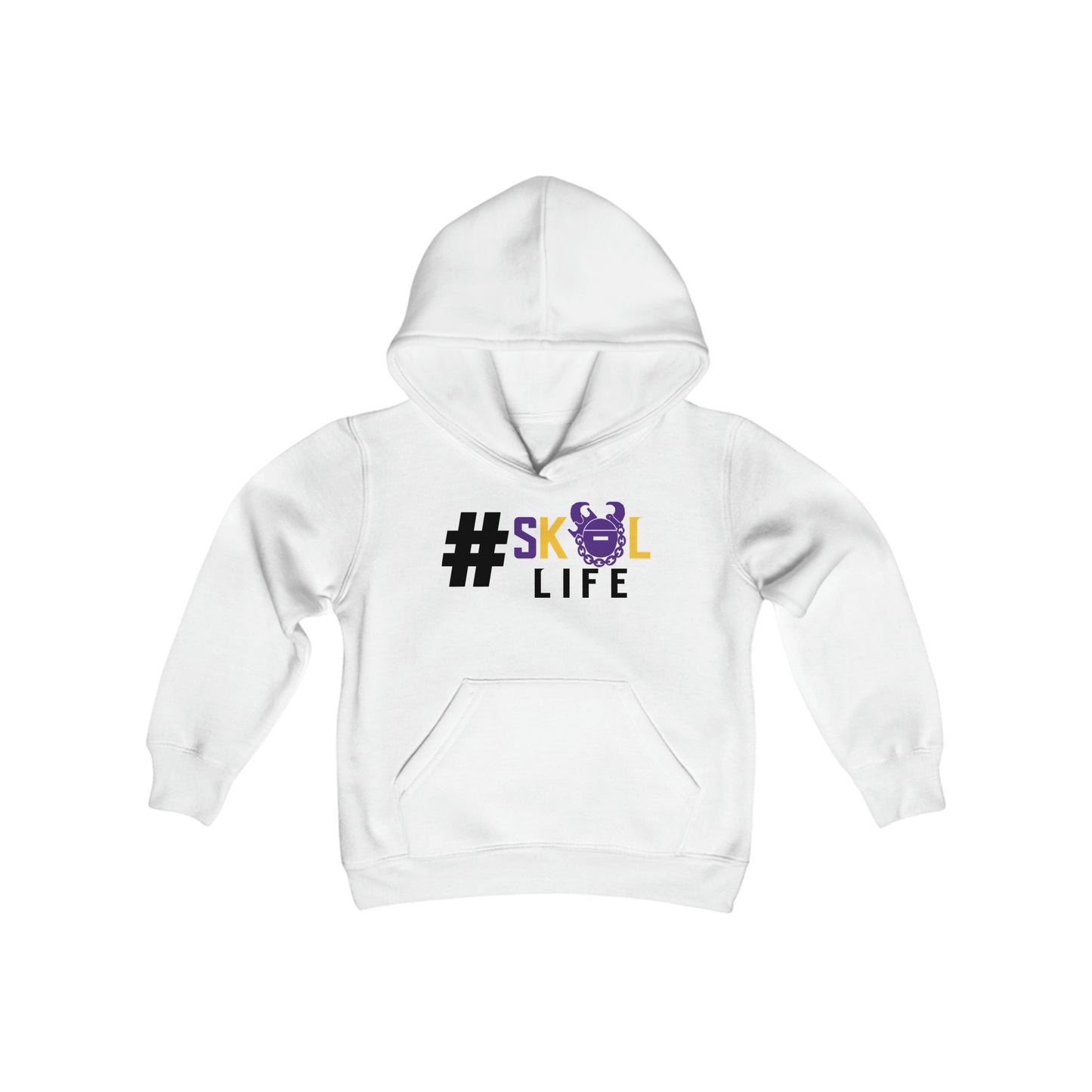 Youth Heavy Blend Hoodie - Hashtag - Life