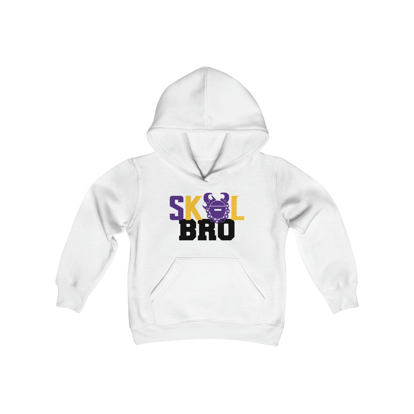 Youth Heavy Blend Hoodie - BRO!