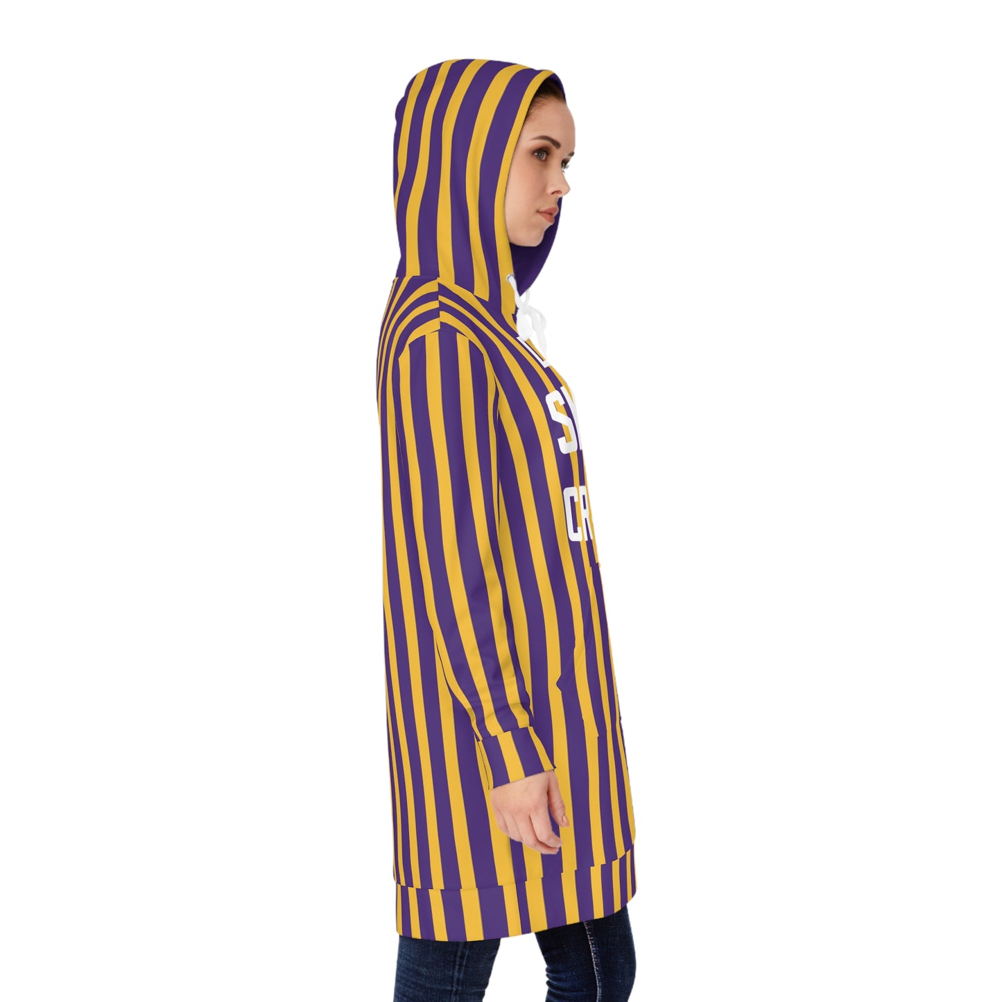 Hoodie Dress - Stripes - Let's go Crazy!