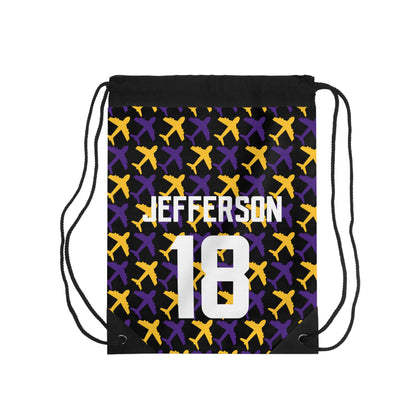 Drawstring Bag - Jet Planes - Jersey #18