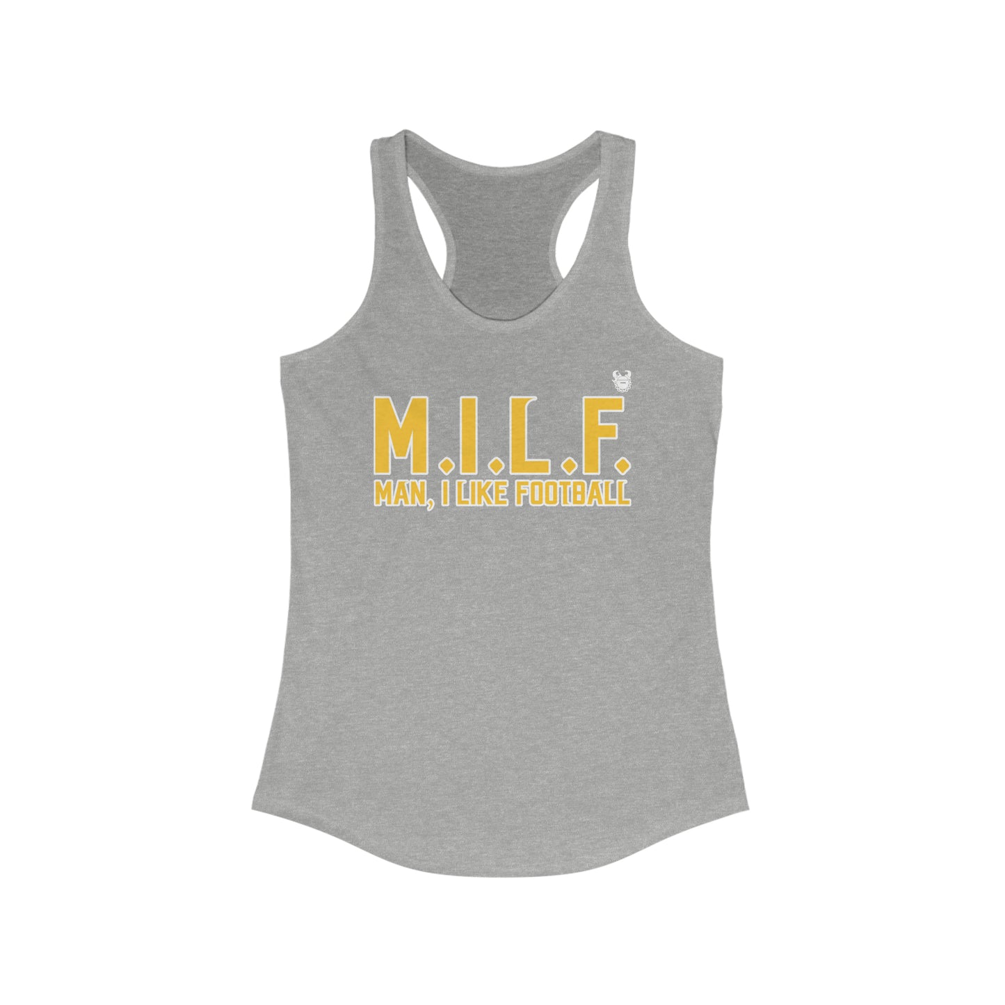 Ladies Ideal Racerback Tank - M.I.L.F.