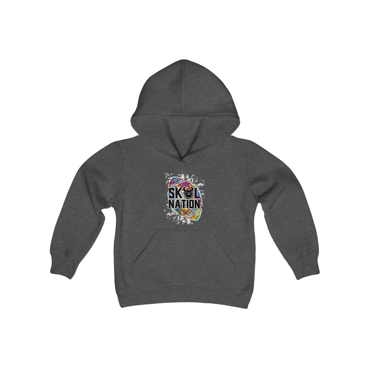 Youth Heavy Blend Hoodie - MN Nation (Color Blast)