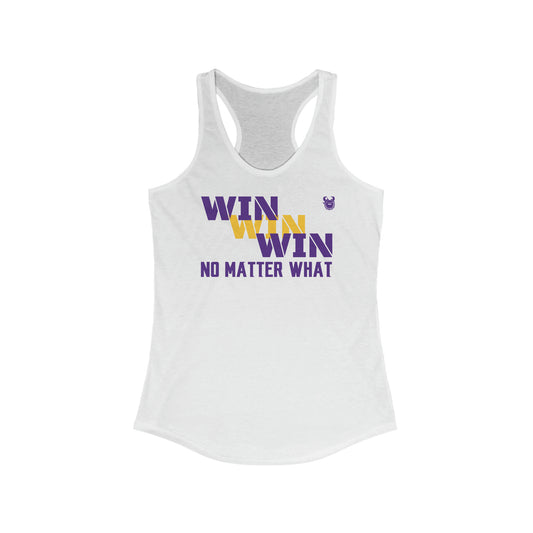 Ladies Ideal Racerback Tank - No Matter What