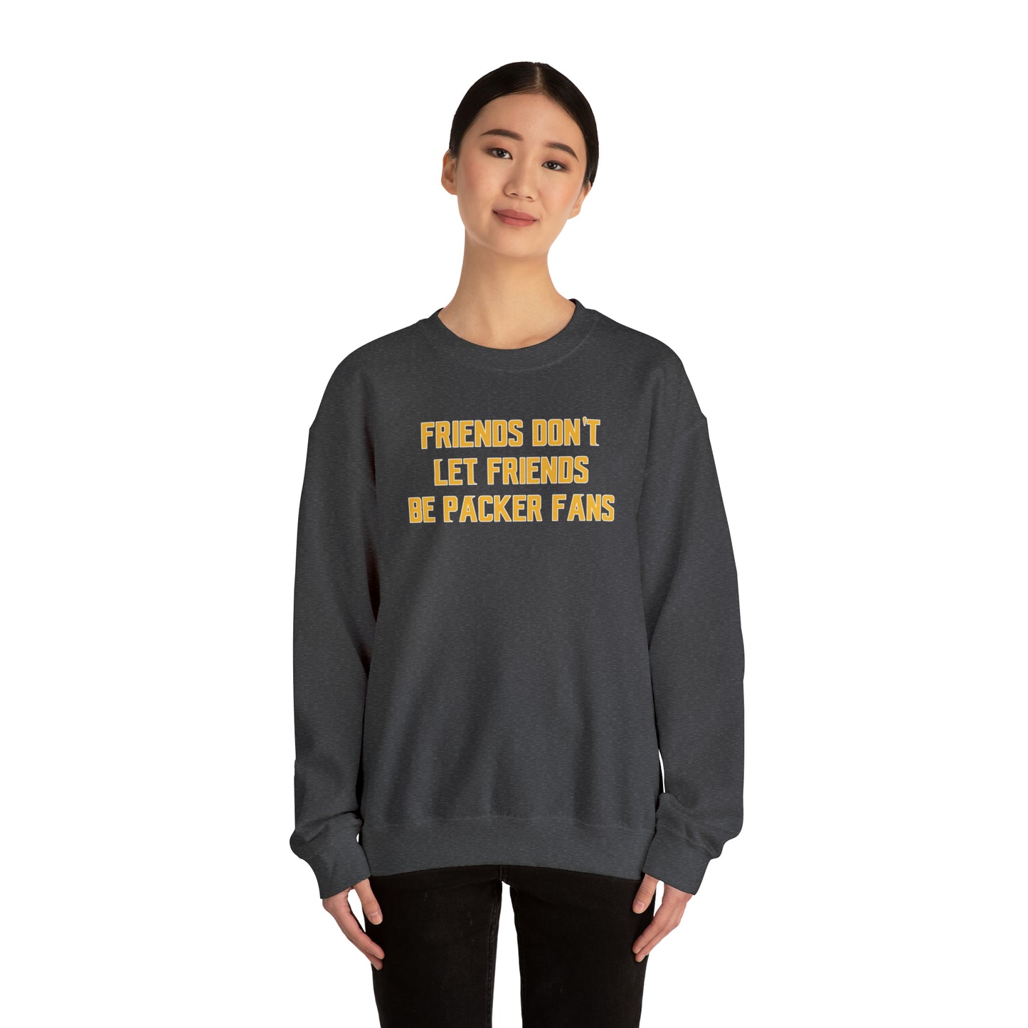 Unisex Heavy Blend™ Crewneck - Friends Don't Let Friends