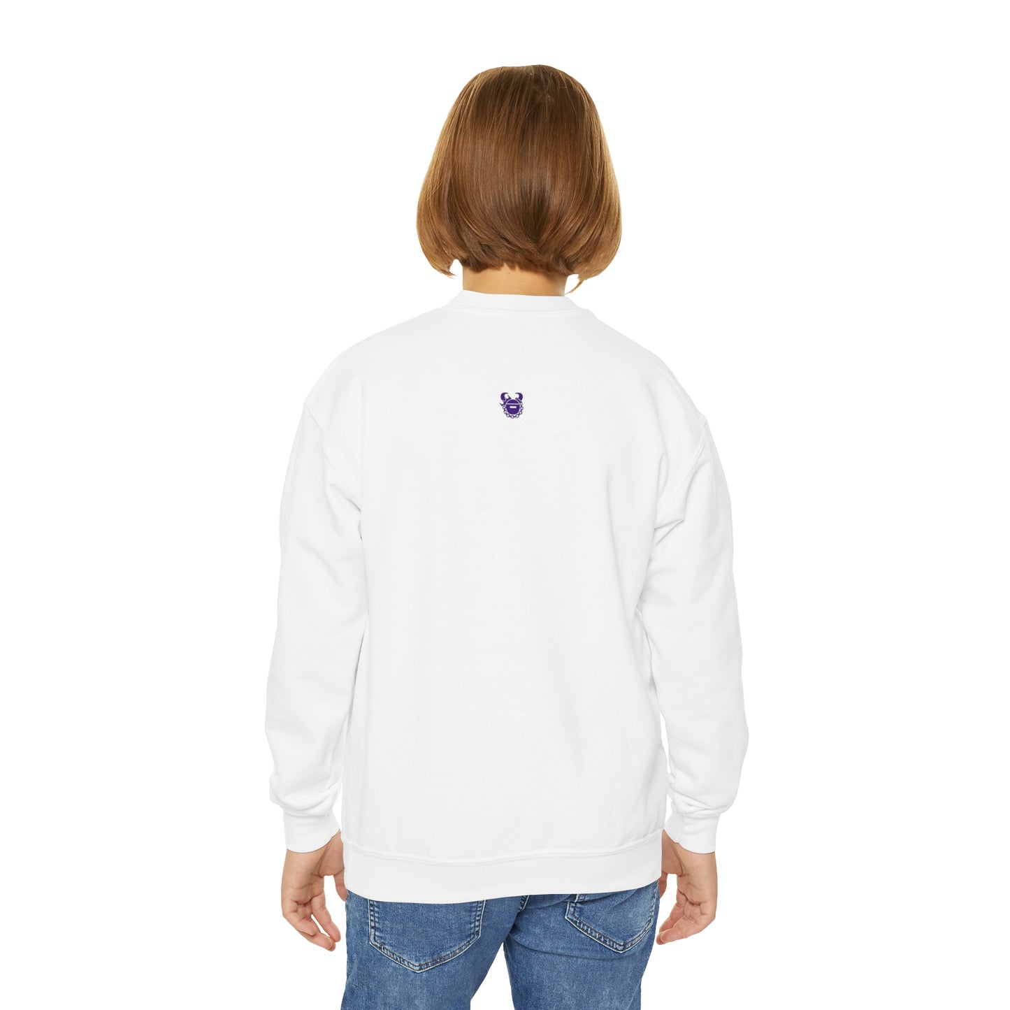 Youth Crewneck - Game Day Helmet