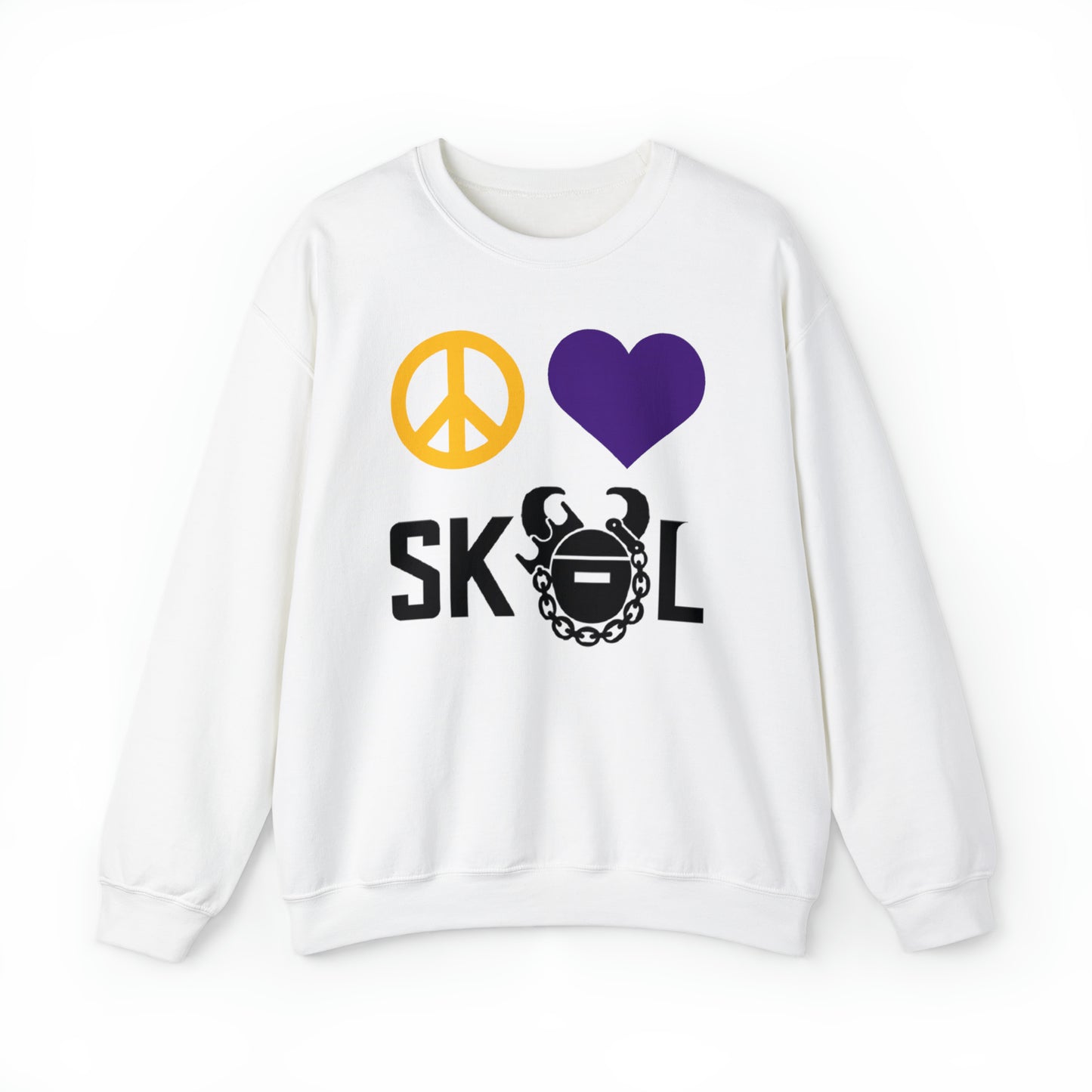 Unisex Heavy Blend™ Crewneck - Peace & Love