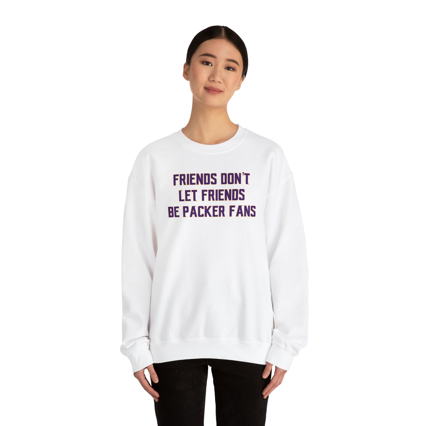 Unisex Heavy Blend™ Crewneck - Friends Don't Let Friends