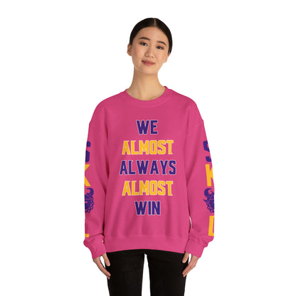 Unisex Heavy Blend™ Crewneck - ALMOST + The Original (Sleeves)