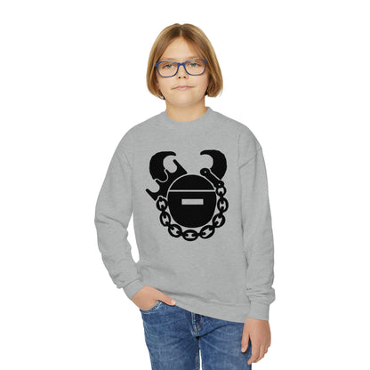 Youth Crewneck - Game Day Helmet