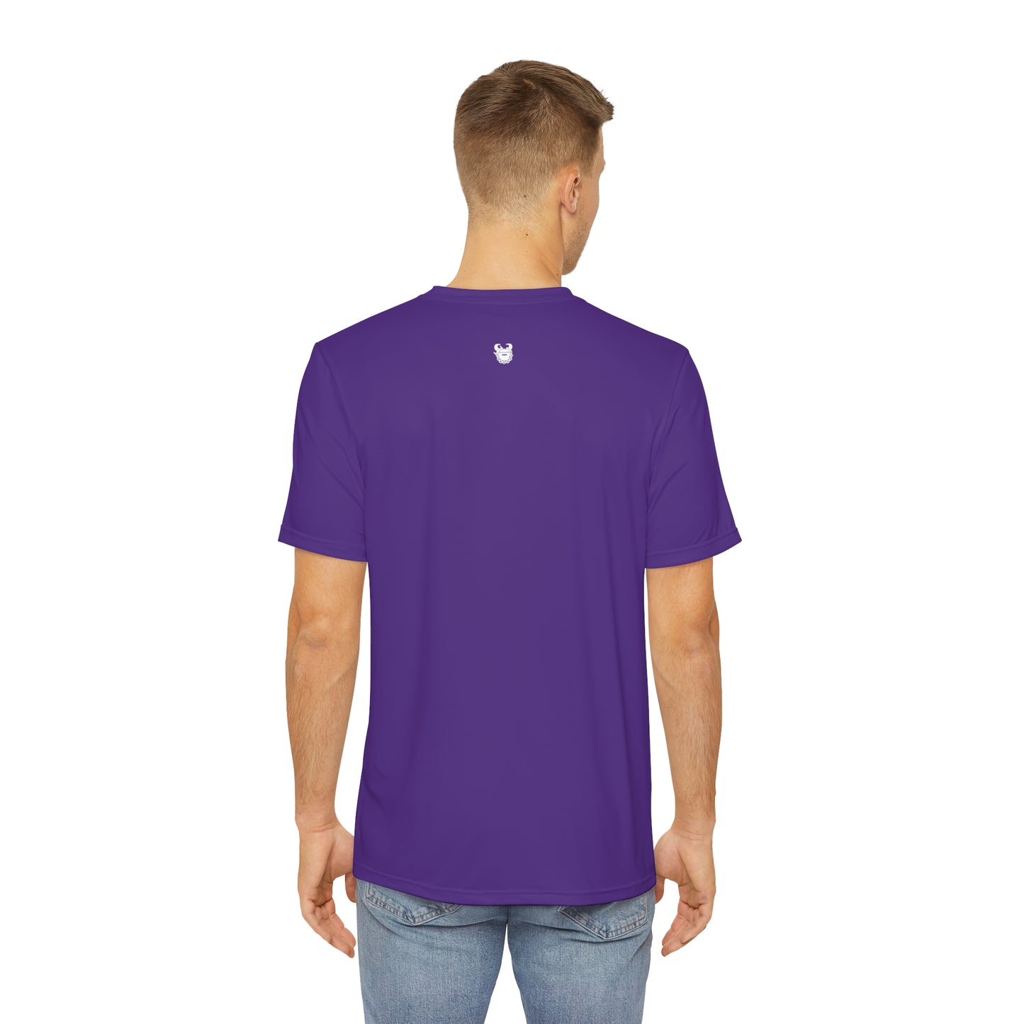 Men's Polyester Tee - Purple - MN Nation