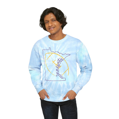 Tie-Dye Crewneck - MN State Football