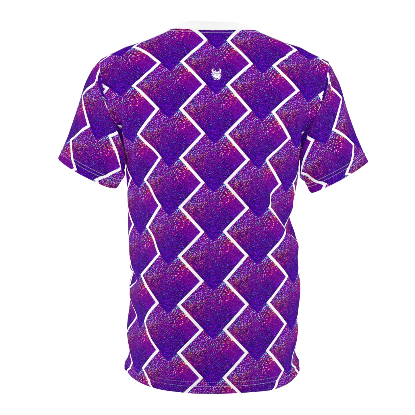 Unisex Cut & Sew Tee - Purple Sparkle - Classy