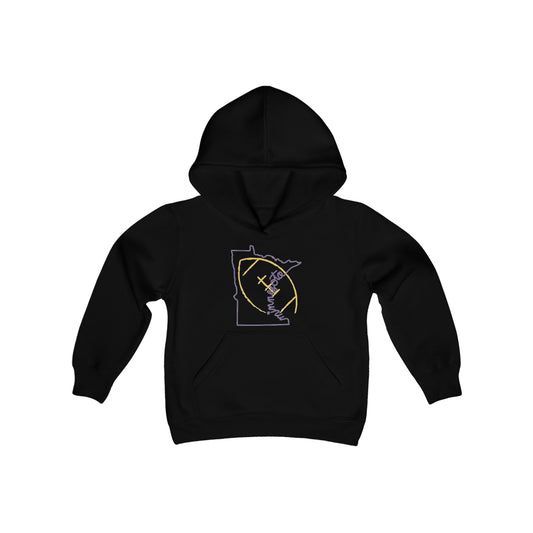 Youth Heavy Blend Hoodie - MN State Football