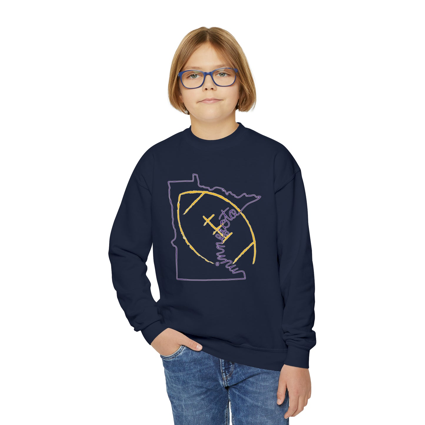 Youth Crewneck - MN State Football