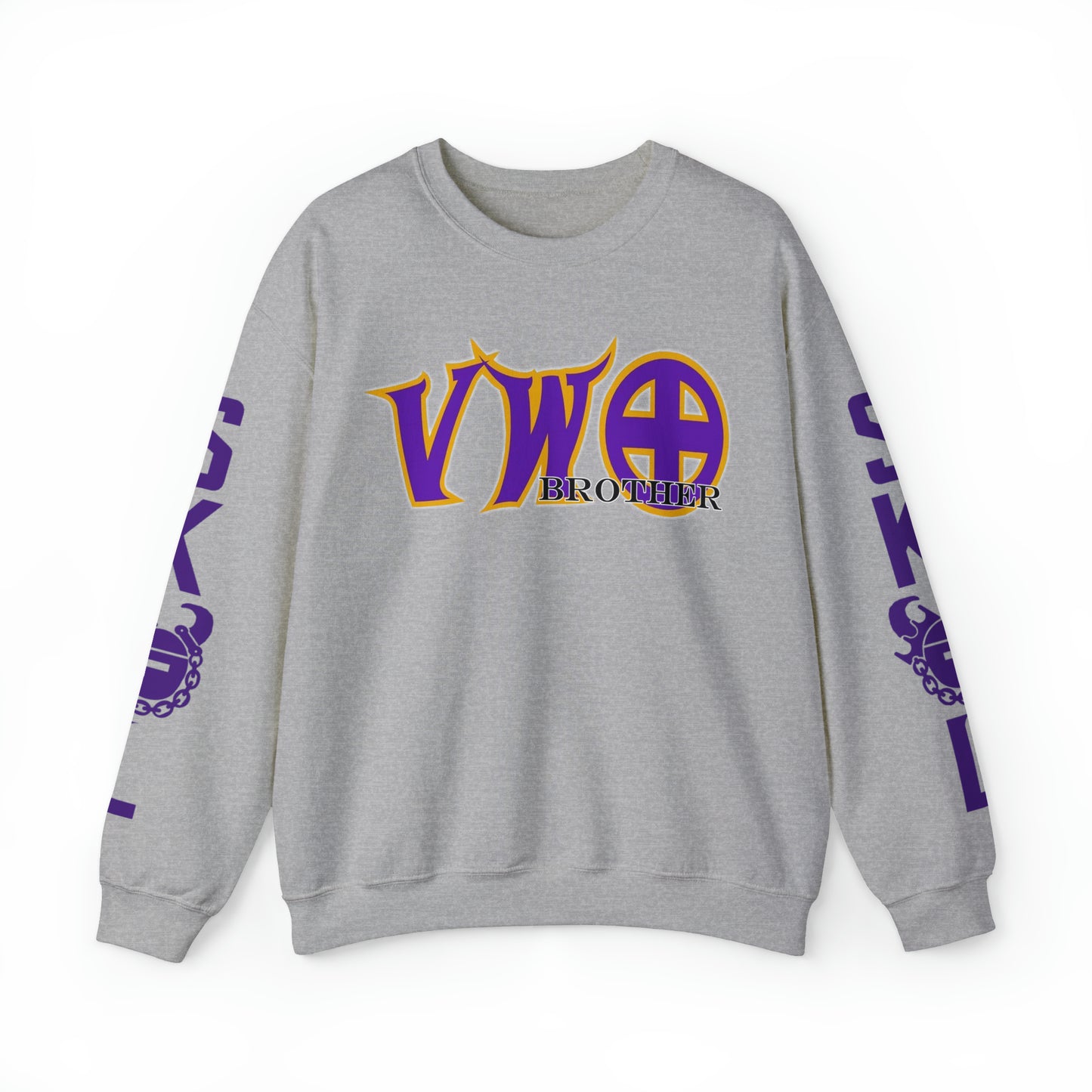 Unisex Heavy Blend™ Crewneck - VWO Brother + The Original (Sleeves)