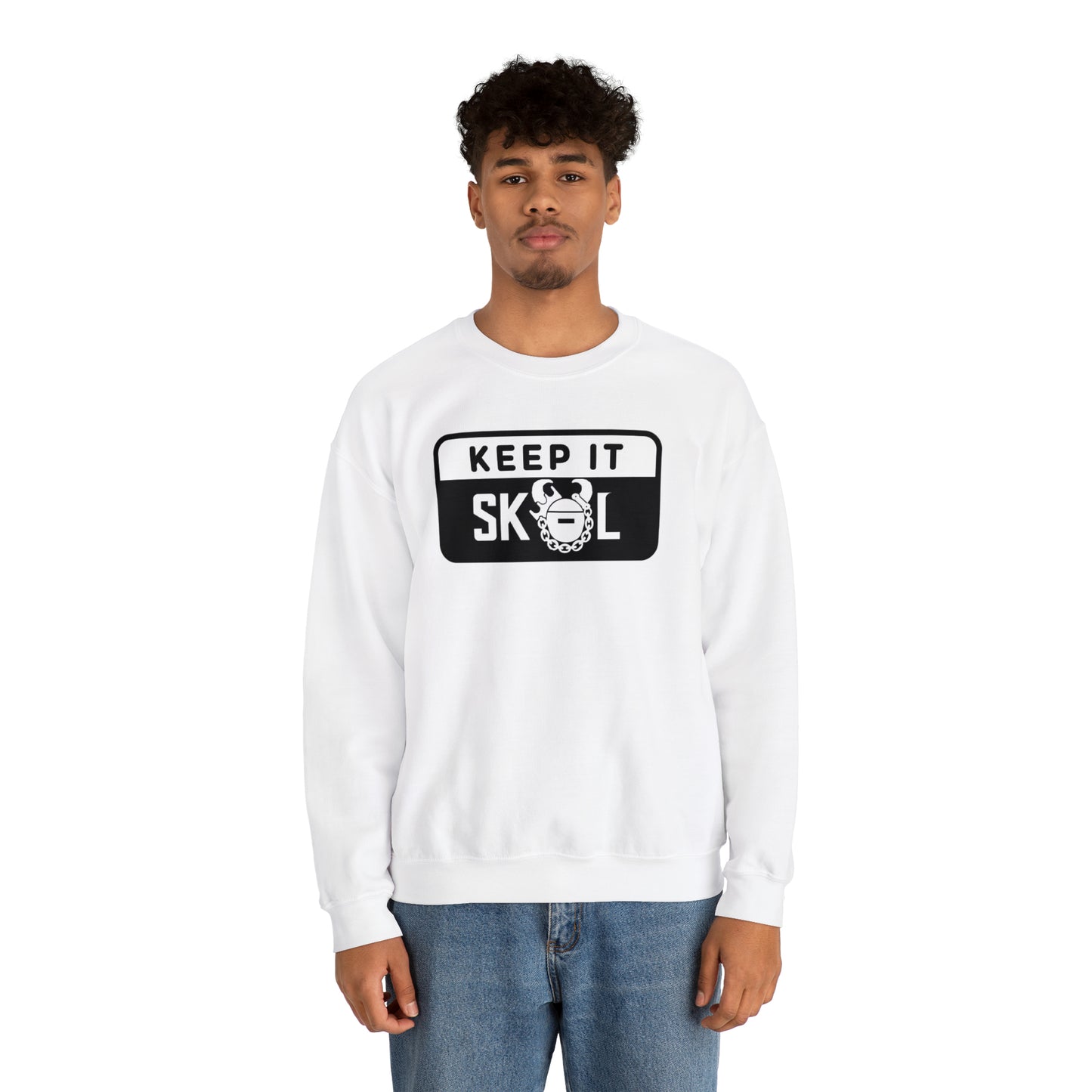 Unisex Heavy Blend™ Crewneck - Keep it Simple (Framed)