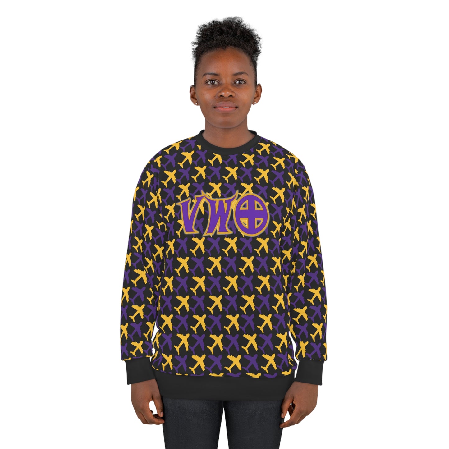 Unisex Crewneck - Jet Planes - V-W-O