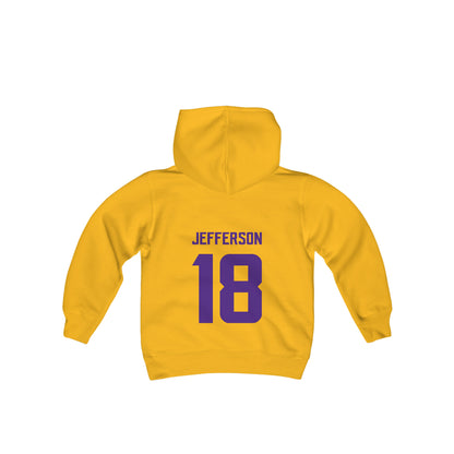 Youth Heavy Blend Hoodie - Jersey #18