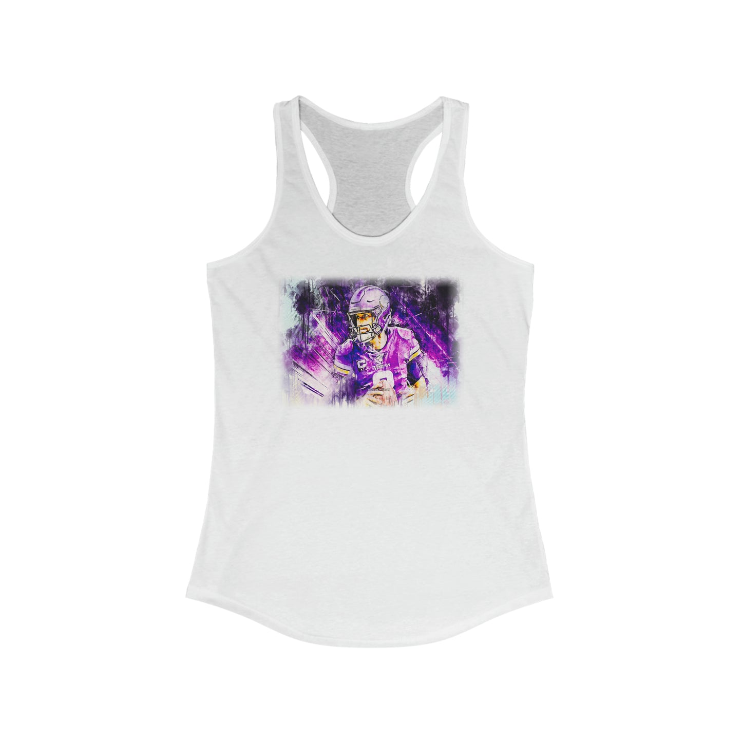 Ladies Ideal Racerback Tank - Color Blast