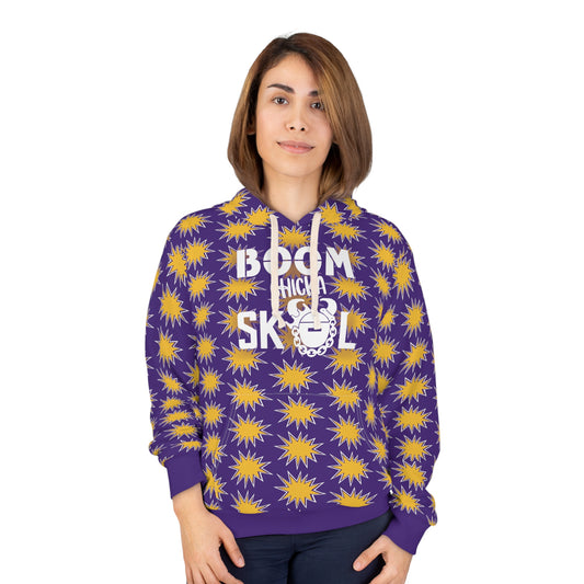 Unisex Pullover Hoodie - Booms - BOOM chicka