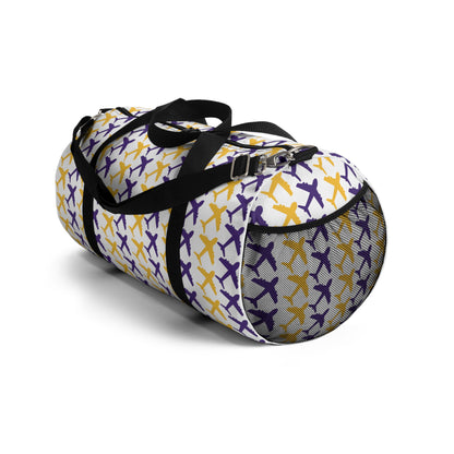 Duffel Bag - Jet Planes, White