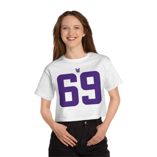 Women's Champion Heritage Cropped Top - Jersey #69