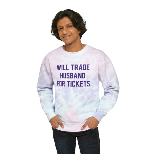 Tie-Dye Crewneck - Husband for Tickets