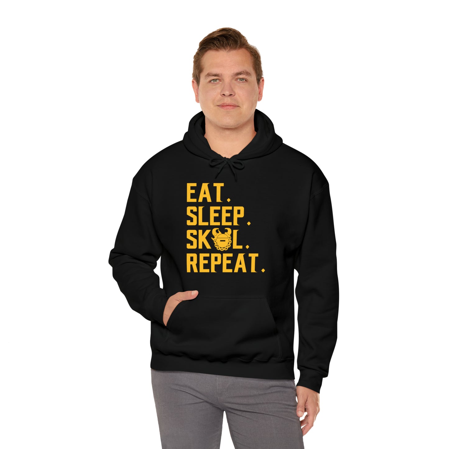 Unisex Heavy Blend™ Hoodie - Eat. Sleep. Repeat.