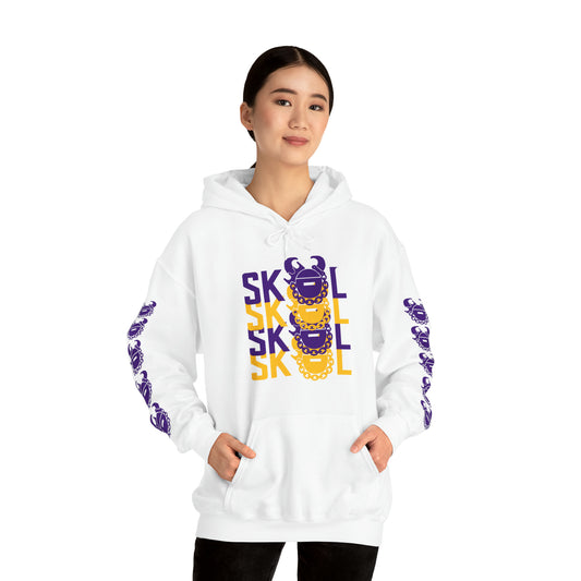 Unisex Heavy Blend™ Hooded Sweatshirt - 4x + Game Day Helmet (Sleeves)