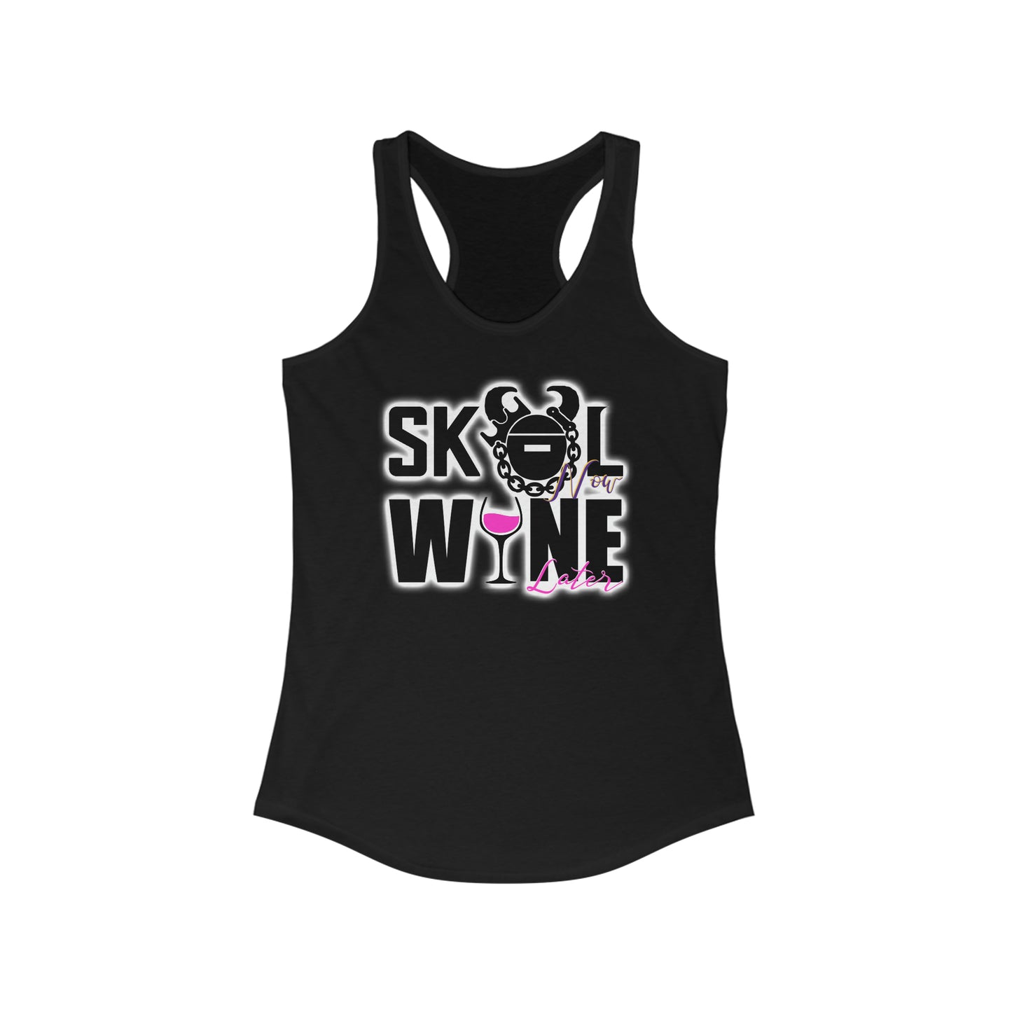 Ladies Ideal Racerback Tank - WINE later