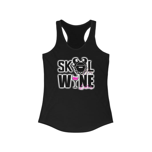 Ladies Ideal Racerback Tank - WINE later