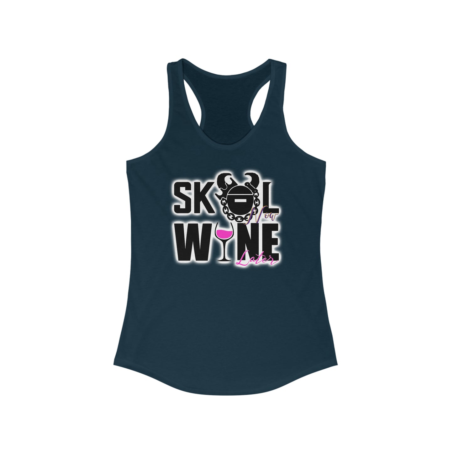 Ladies Ideal Racerback Tank - WINE later