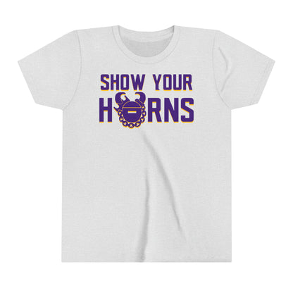 Youth T-Shirt - Show Your Horns