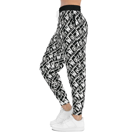 Athletic Joggers - Black/White - VWO (Framed)